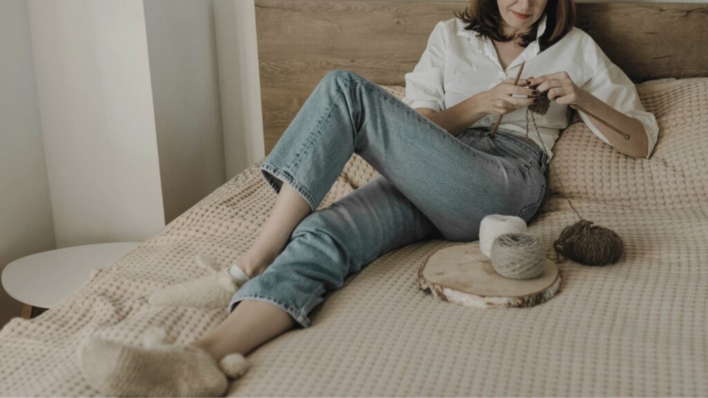 knitting as a way to relax (2)